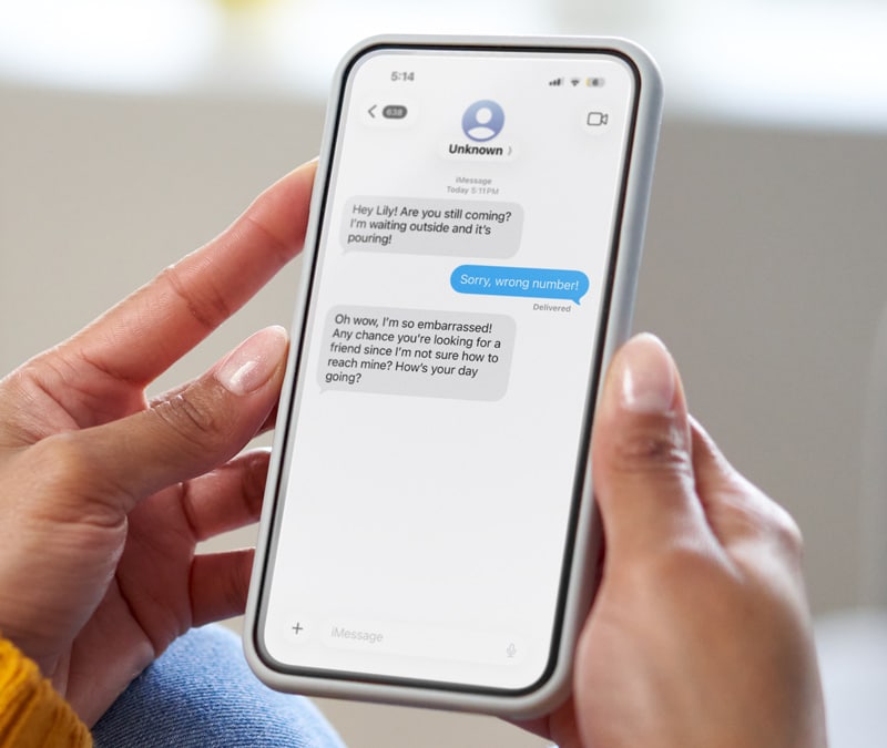 Wrong number text scams: How they work and tips to spot them
